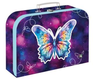 Kufřík lamino 34 cm Motýl