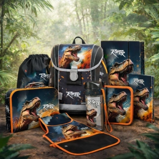 Školní set 8ks PREMIUM LIGHT DINO