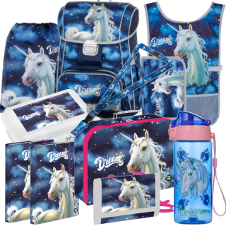KARTON P+P OXYBAG ŠKOLNÍ SADA SET 11 KS PREMIUM UNICORN 1