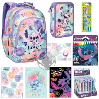 ZVÝHODNĚNÁ ŠKOLNÍ SADA  LILO A STITCH 9 KS