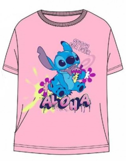 DÍVČÍ TRIČKO LILO A STITCH ALOHA