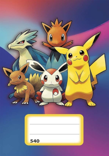 Sešit 540, A5, 40 listů, bez linek