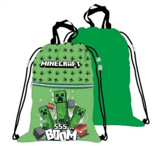 Sáček na přezůvky, tělocvik MINECRAFT