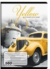 Sešit A5, 60 listový - čistý 560 Travel Mix  145x210x5 mm