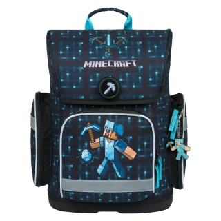 Školní aktovka Ergo Minecraft Blue Axe