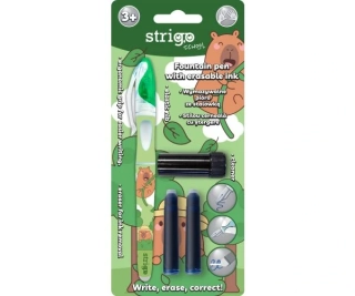 Gumovací pero na bombičky Strigo Kapybara zelená