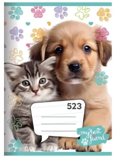 Školní sešit A5 523 Best Friends linkovaný