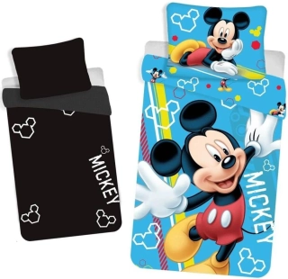 Dětské povlečení Mickey svítící efekt