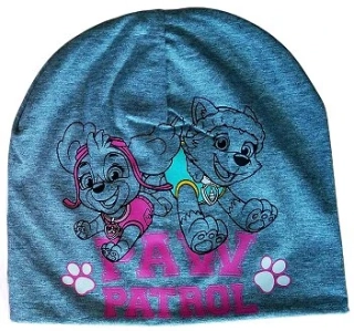 DÍVČÍ BAVLNĚNÁ ČEPICE PAW PATROL