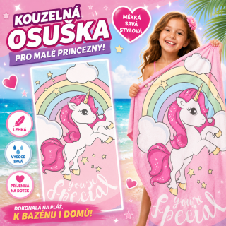 DĚTSKÁ OSUŠKA UNICORN JEDNOROŽEC