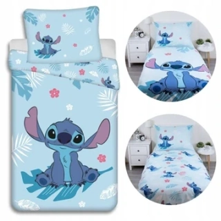 Povlečení Lilo a Stitch Blue 140x200, 70x90 cm