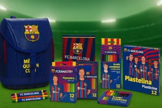 ZVÝHODNĚNÁ ŠKOLNÍ SADA FC BARCELONA 6 KUSŮ