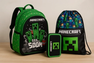 ŠKOLNÍ SADA MINECRAFT 3 KS
