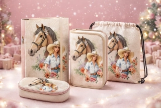 ZVÝHODNĚNÁ ŠKOLNÍ SADA DÍVKA A KŮŇ