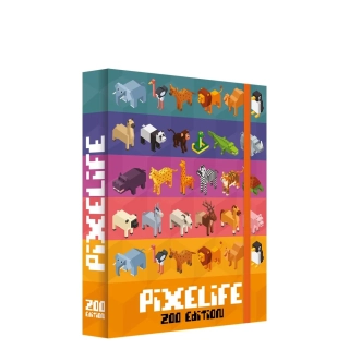 Box na sešity A4 Jumbo MAX - Pixelife Zoo Edition