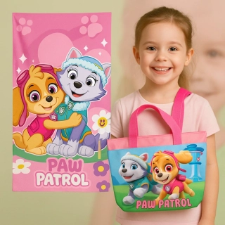 SET TLAPKOVÁ PATROLA OSUŠKA A TAŠKA PŘES RAMENO