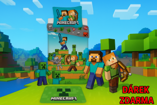 Jerry Fabrics povlečení MINECRAFT WE GOT THIS 140x200 70x90 + DÁREK