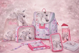 OXYBAG SKOLNÍ SET 8KS PREMIUM LIGHT kůň romantic