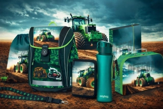 OXYBAG ŠKOLNÍ SET 7KS PREMIUM LIGHT traktor