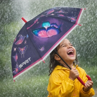 DĚTSKÝ DEŠTNÍK MOTÝL
