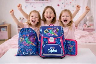 Školní set 3ks PREMIUM Kolibřík