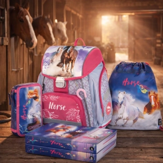 OXYBAG ŠKOLNÍ SET 5KS PREMIUM kůň