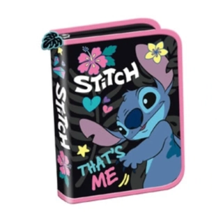 Penál jednopatrový s 2 klopami Stitch Thats Me