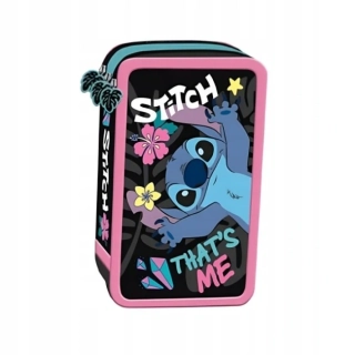 Penál třípatrový s vybavením Stitch Thats Me