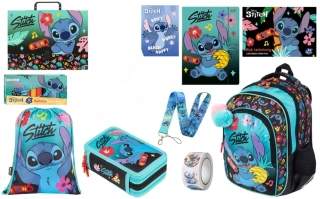Zvýhodněná školní sada Stitch Aloha Mint 10ks