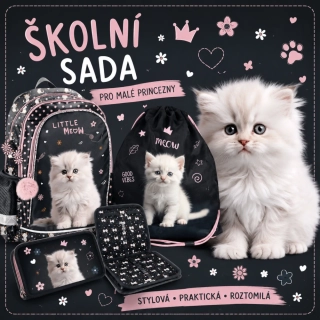 PASO ŠKOLNÍ SADA BÍLÉ KOTĚ 3 KS