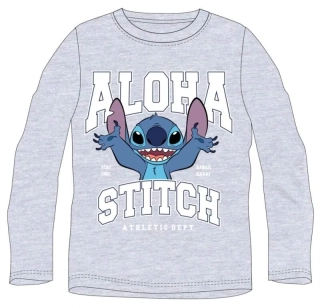 Chlapecké tričko Disney Stitch světle šedé velikost 128