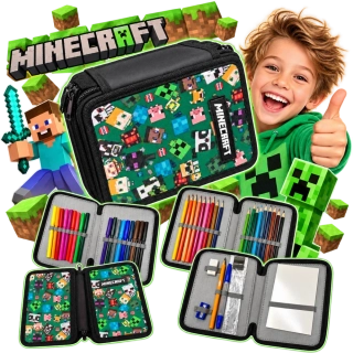 TŘÍPATROVÝ PENÁL MINECRAFT PLNĚNÝ