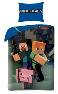 HALANTEX Povlečení Minecraft 140/200, 70/90