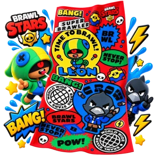 Dětská osuška Brawl Stars 