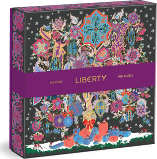 GALISON Čtvercové puzzle Liberty: Vánoční strom života 500 dílků