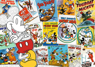 TREFL Puzzle Mickeyho svět 1000 dílků