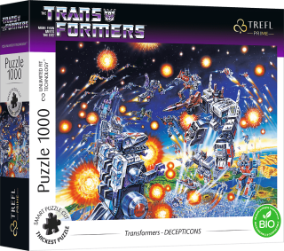 TREFL Puzzle UFT Transformers: Deceptikoni 1000 dílků