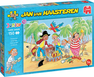 JUMBO Puzzle JvH Junior 13: Honba za pokladem 150 dílků