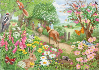 FALCON Puzzle Odpolední projížďka 1000 dílků