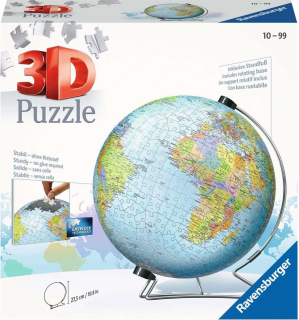 RAVENSBURGER 3D Puzzleball Globus (Zeměkoule) 550 dílků