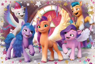 TREFL Puzzle My Little Pony: Šťastný den MAXI 24 dílků