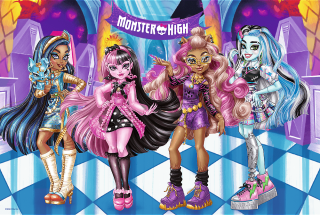 TREFL Puzzle Monster High: Příšerné kamarádky 100 dílků