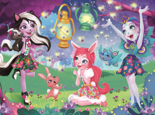 TREFL Puzzle Enchantimals: Magický svět 30 dílků