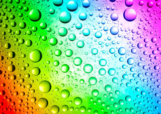 ENJOY Puzzle Duhový deštík 1000 dílků