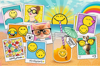 TREFL Puzzle Smiley na dovolené 300 dílků