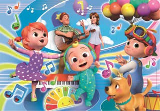 CLEMENTONI Puzzle CoComelon a hudba MAXI 24 dílků