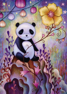 HEYE Puzzle Dreaming: Dřímající panda 1000 dílků