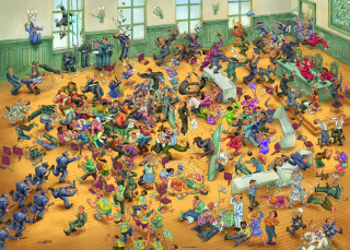 HEYE Puzzle Spravedlnost pro všechny! 1000 dílků