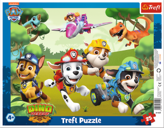 TREFL Puzzle Tlapková patrola: Úžasné psí triky 25 dílků
