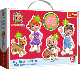 TREFL Baby puzzle Cocomelon 4v1 (2,3,4,5 dílků)